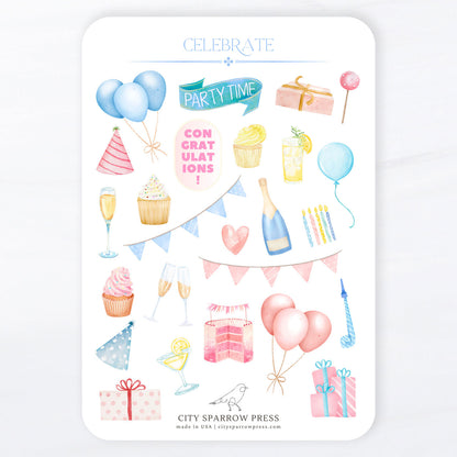 Celebration Stickers