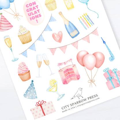 Celebration Stickers