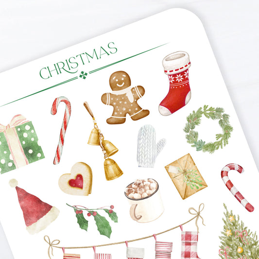Christmas Sticker Sheet
