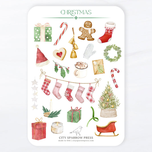 Christmas Sticker Sheet