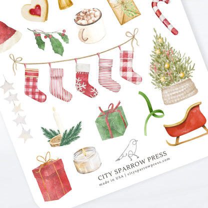 Christmas Sticker Sheet