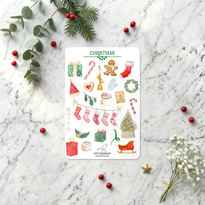 Christmas Sticker Sheet