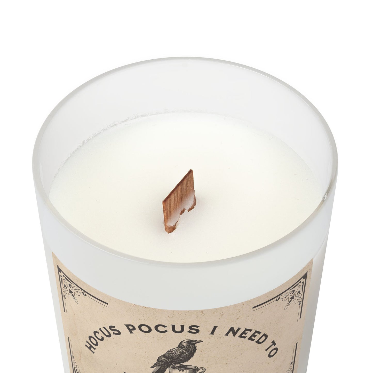 Hocus Pocus Hand Poured Frosted Glass Candle | 11oz
