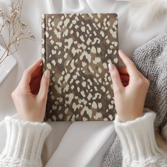 Spotted Fawn Hardcover Journal