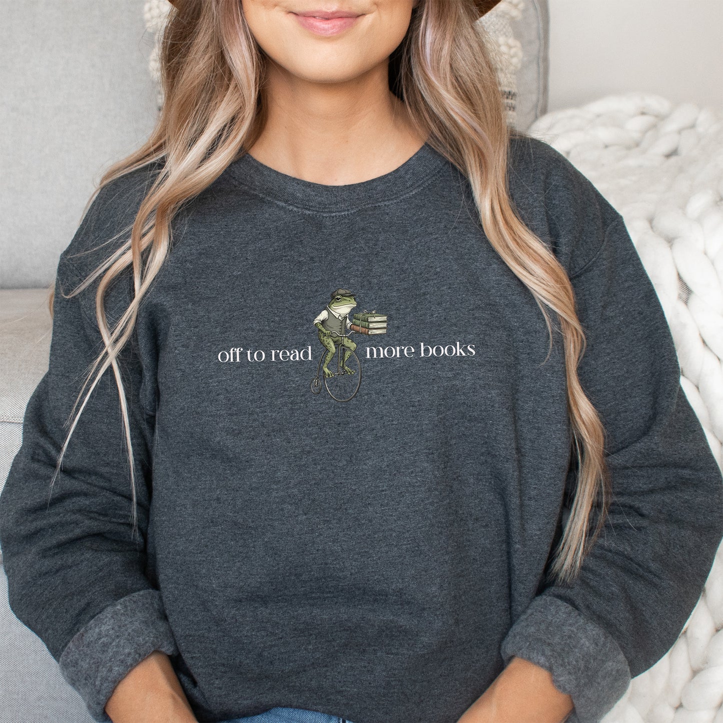 Reading Frog Sweatshirt