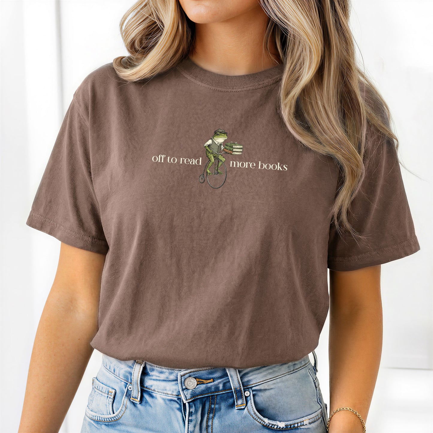 Reading Frog Comfort Colors Tee