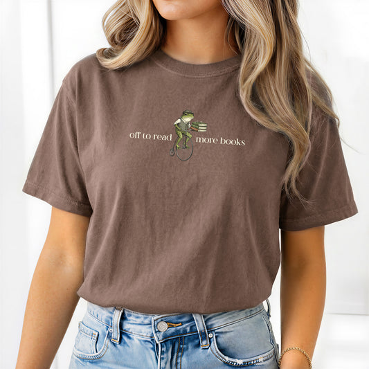 Reading Frog Comfort Colors Tee