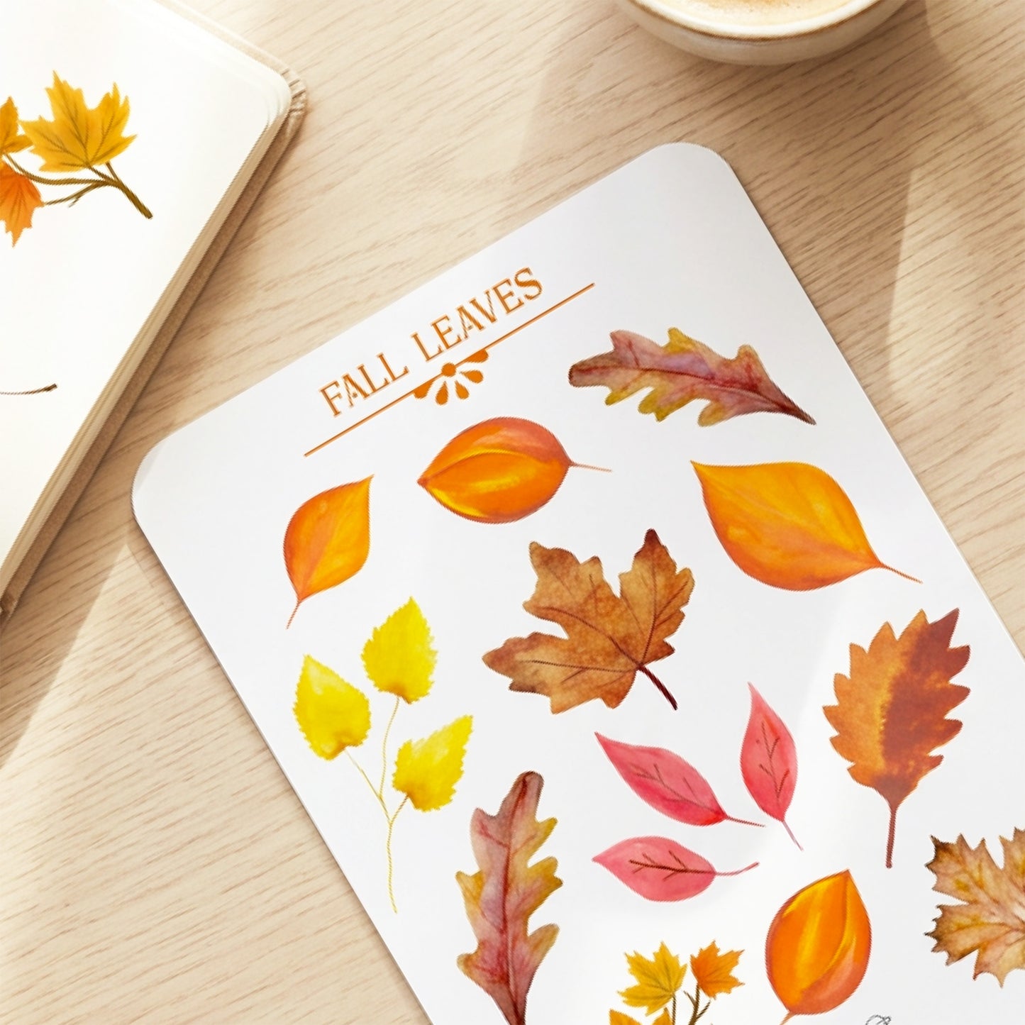 Autumn Leaves Sticker Sheet