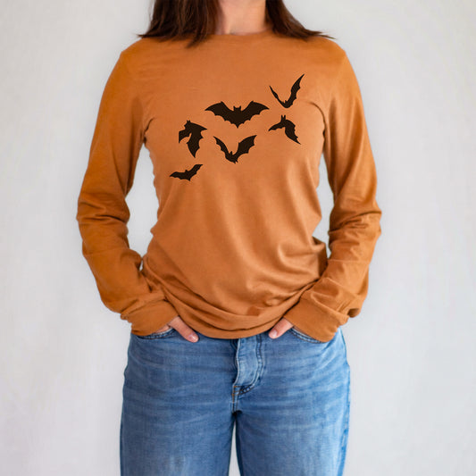 Flying Bats Long Sleeve T-Shirt