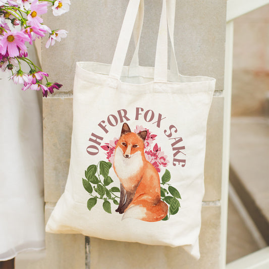 For Fox Sake Tote Bag