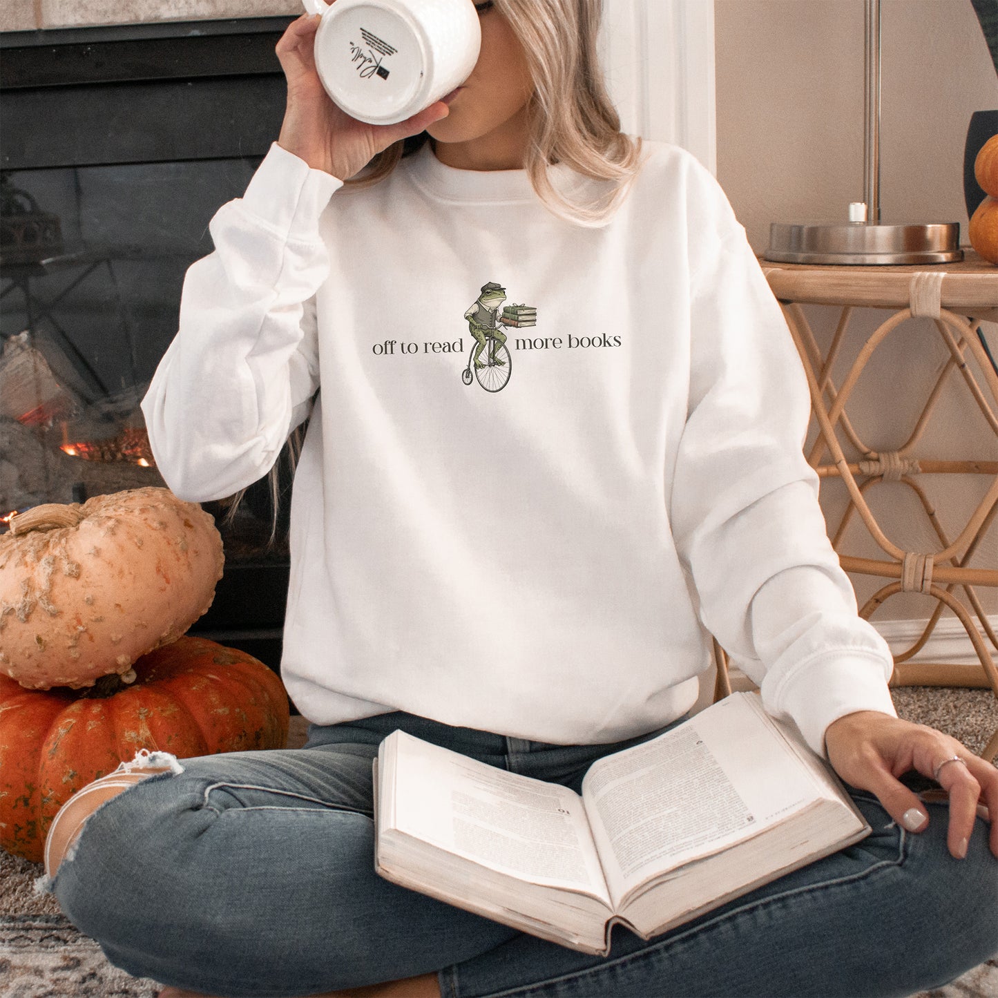 Reading Frog Sweatshirt