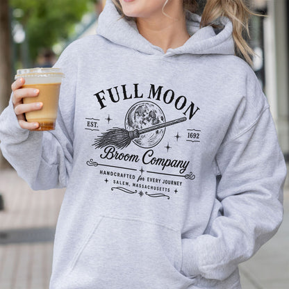 Full Moon Broom Company Hoodie Sweatshirt