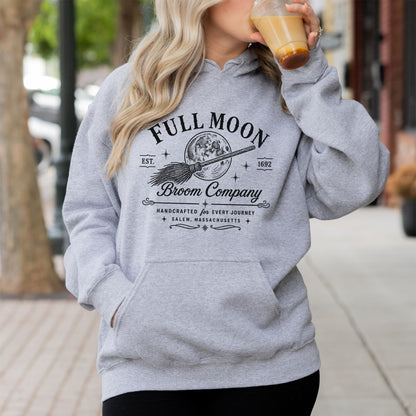 Full Moon Broom Company Hoodie Sweatshirt
