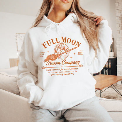 Full Moon Broom Company Hoodie Sweatshirt