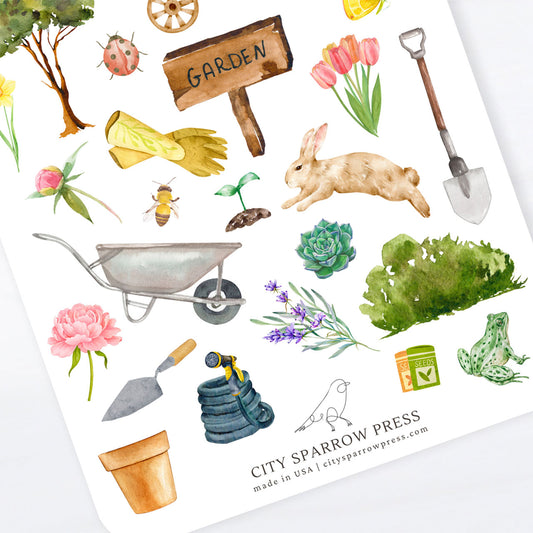 Garden Sticker Sheet