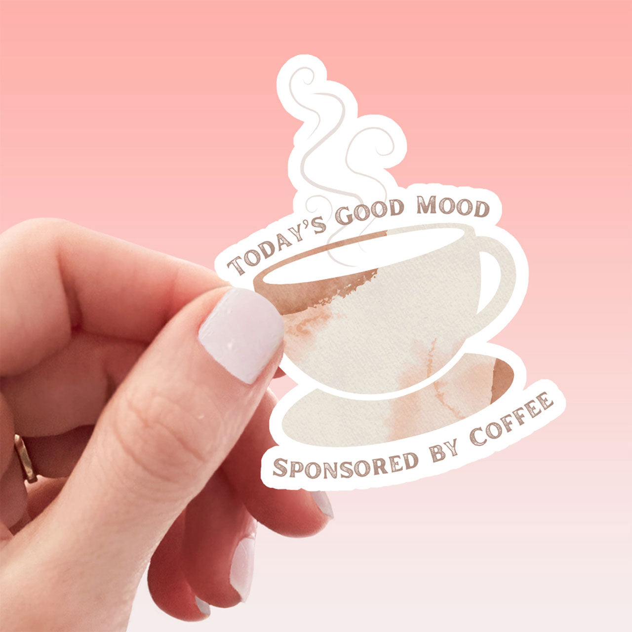 Good Mood Coffee Sticker