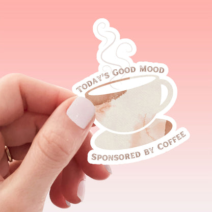 Good Mood Coffee Sticker