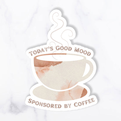 Good Mood Coffee Sticker