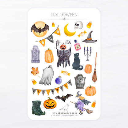 Halloween Sticker Sheet