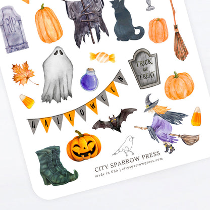 Halloween Sticker Sheet