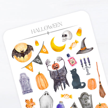 Halloween Sticker Sheet