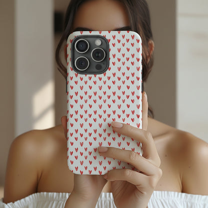 Mini Hearts iPhone Case