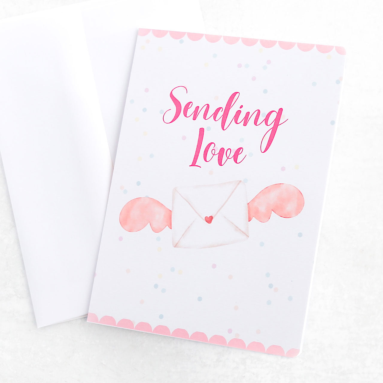 Sending Love Card