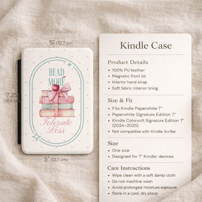 Read More Tolerate Less Kindle Case