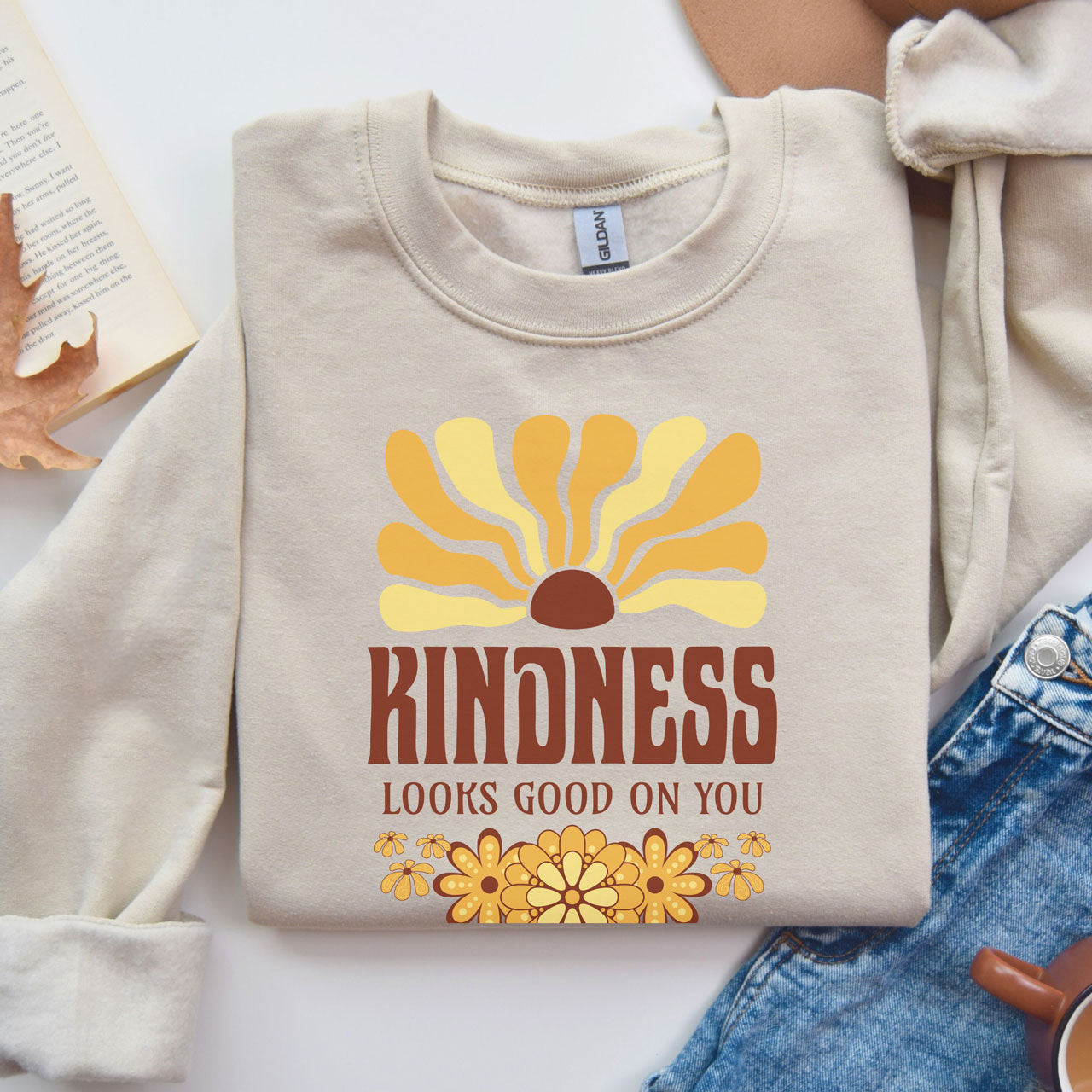 Kindness Looks Good Sweatshirt