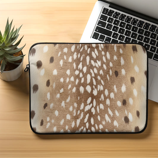 Spotted Fawn Print Laptop Computer Case