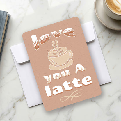 Latte Love Card