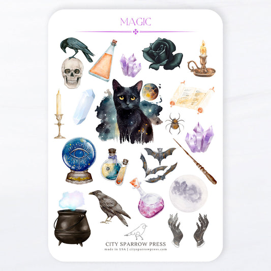 Magic Sticker Sheet | Planner Stickers