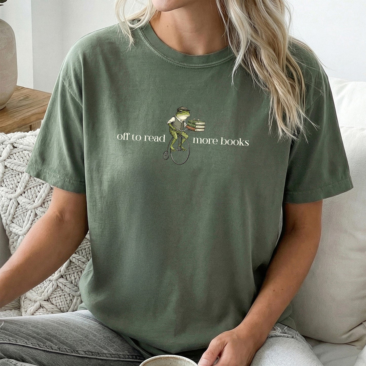 Reading Frog Comfort Colors Tee