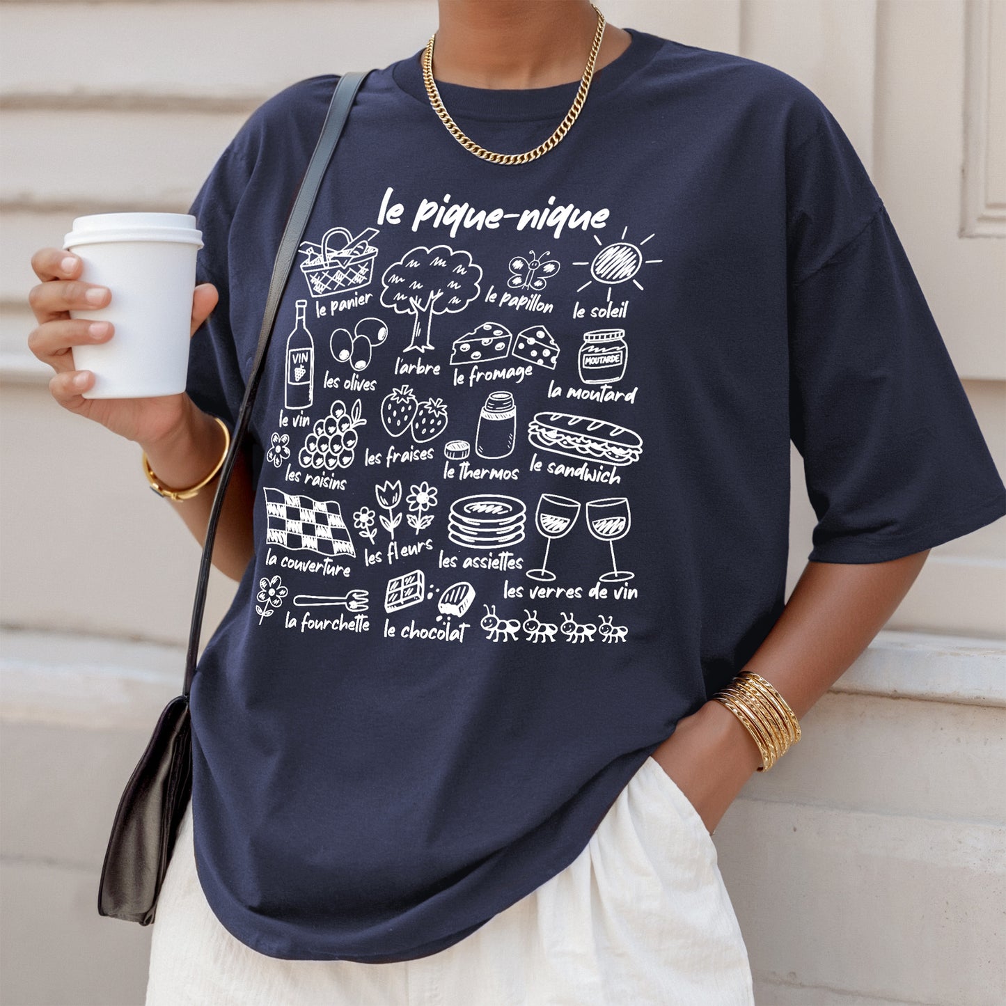 French Picnic Tee Shirt