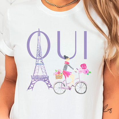 Paris Oui Tee Shirt