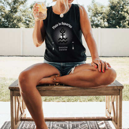 Pluto in Aquarius Tank Top