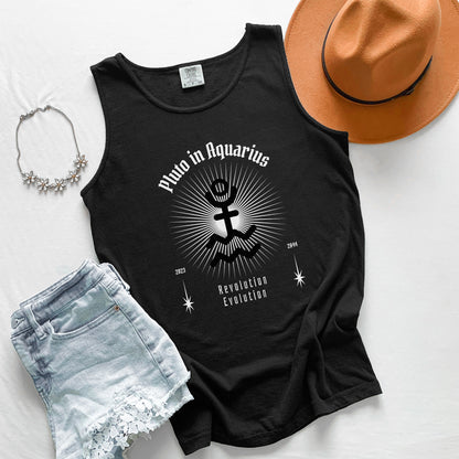 Pluto in Aquarius Tank Top