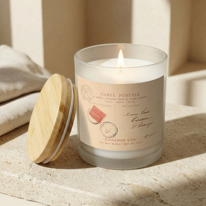 Hand Poured French Postcard Candle