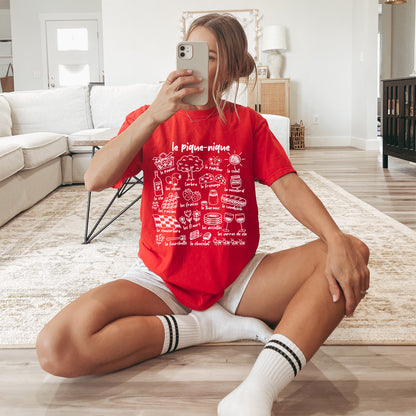 French Picnic Tee Shirt