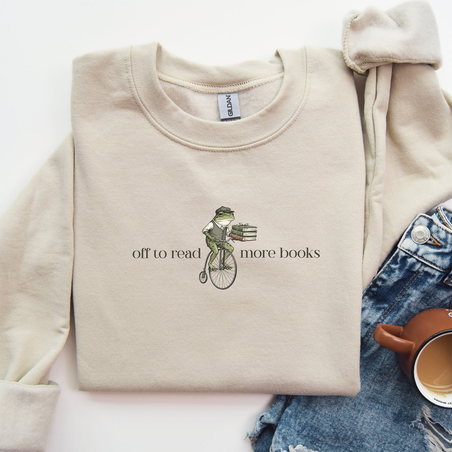 Reading Frog Sweatshirt