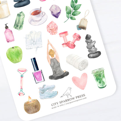 Self Care Sticker Sheet