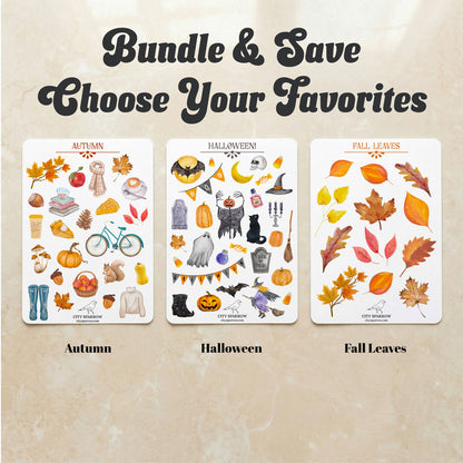 Sticker Sheet Pack of 4 | Choose Your Favorites