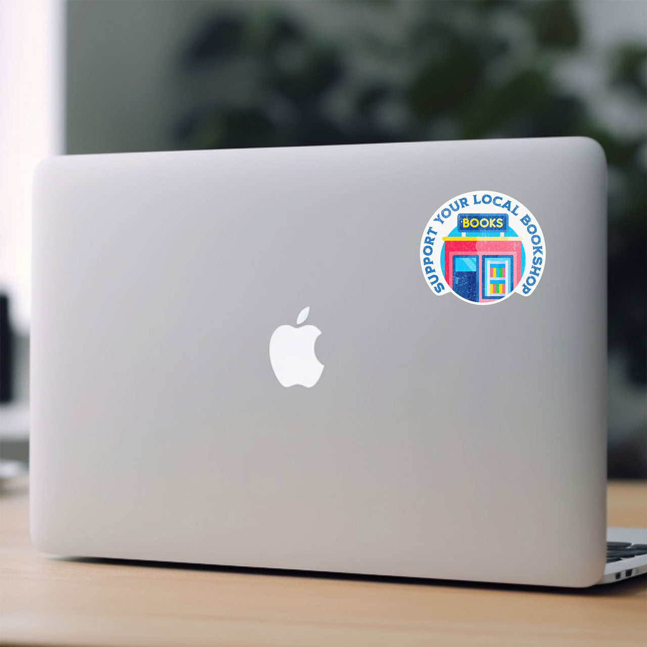 Bookish Laptop Sticker