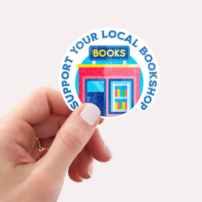 Bookish Laptop Sticker