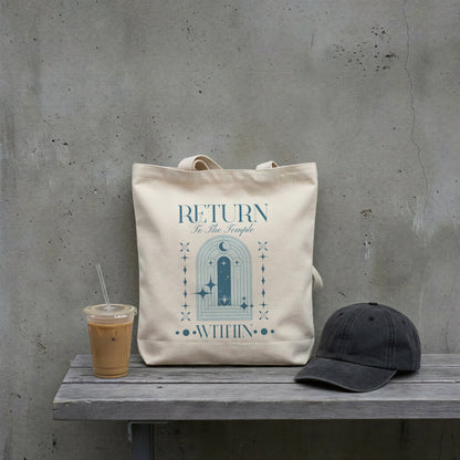 Return to the Temple Within Tote Bag