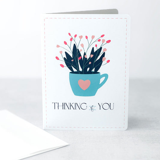 Thinking of You Card, Blank Inside