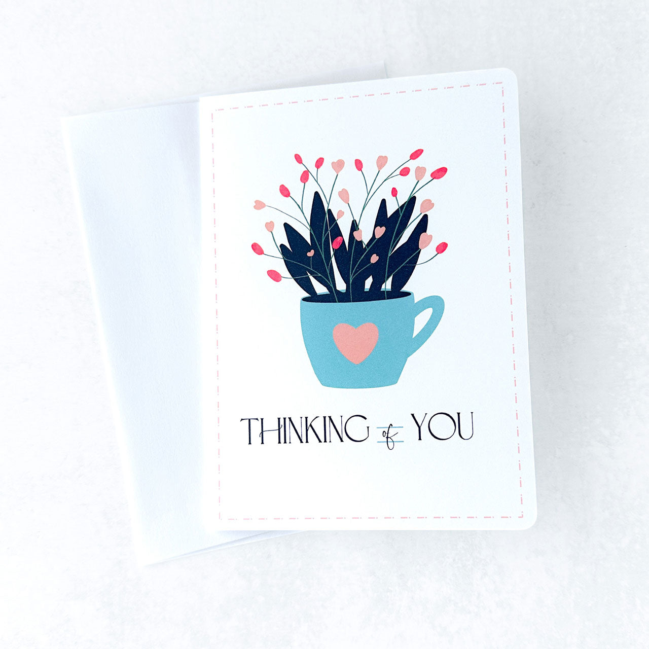 Thinking of You Card, Blank Inside