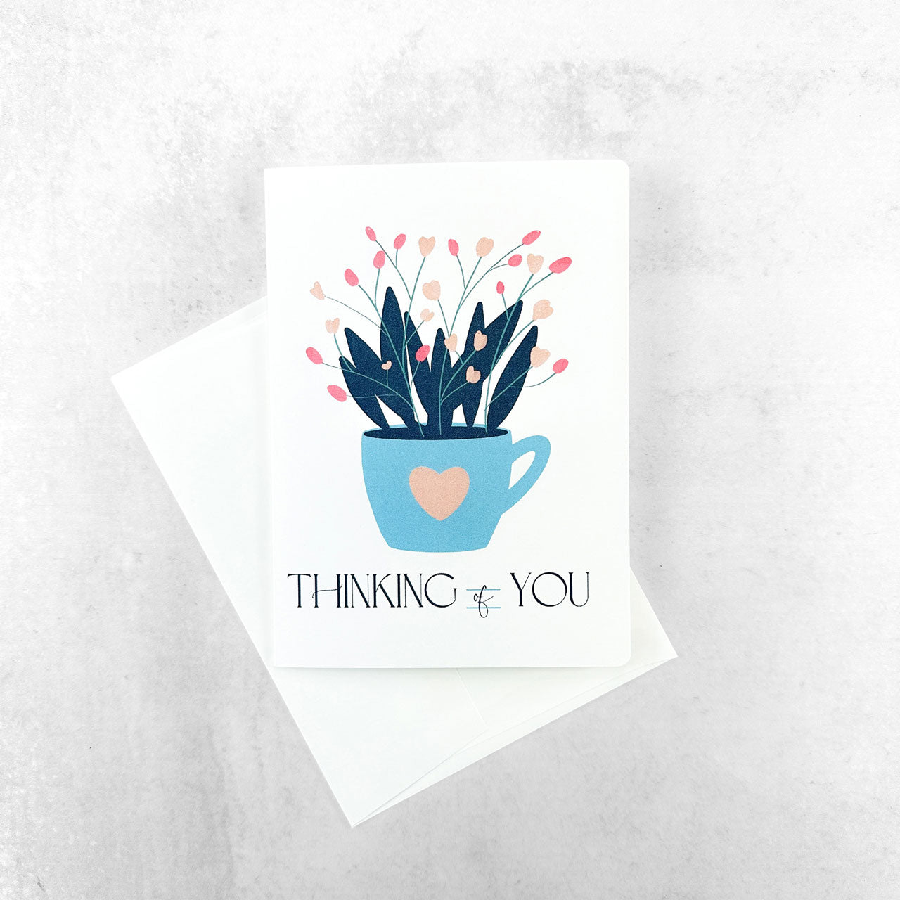 Thinking of You Card, Blank Inside