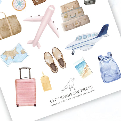 Travel Sticker Sheet