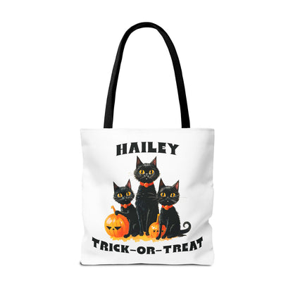 Personalized Trick Or Treat Tote